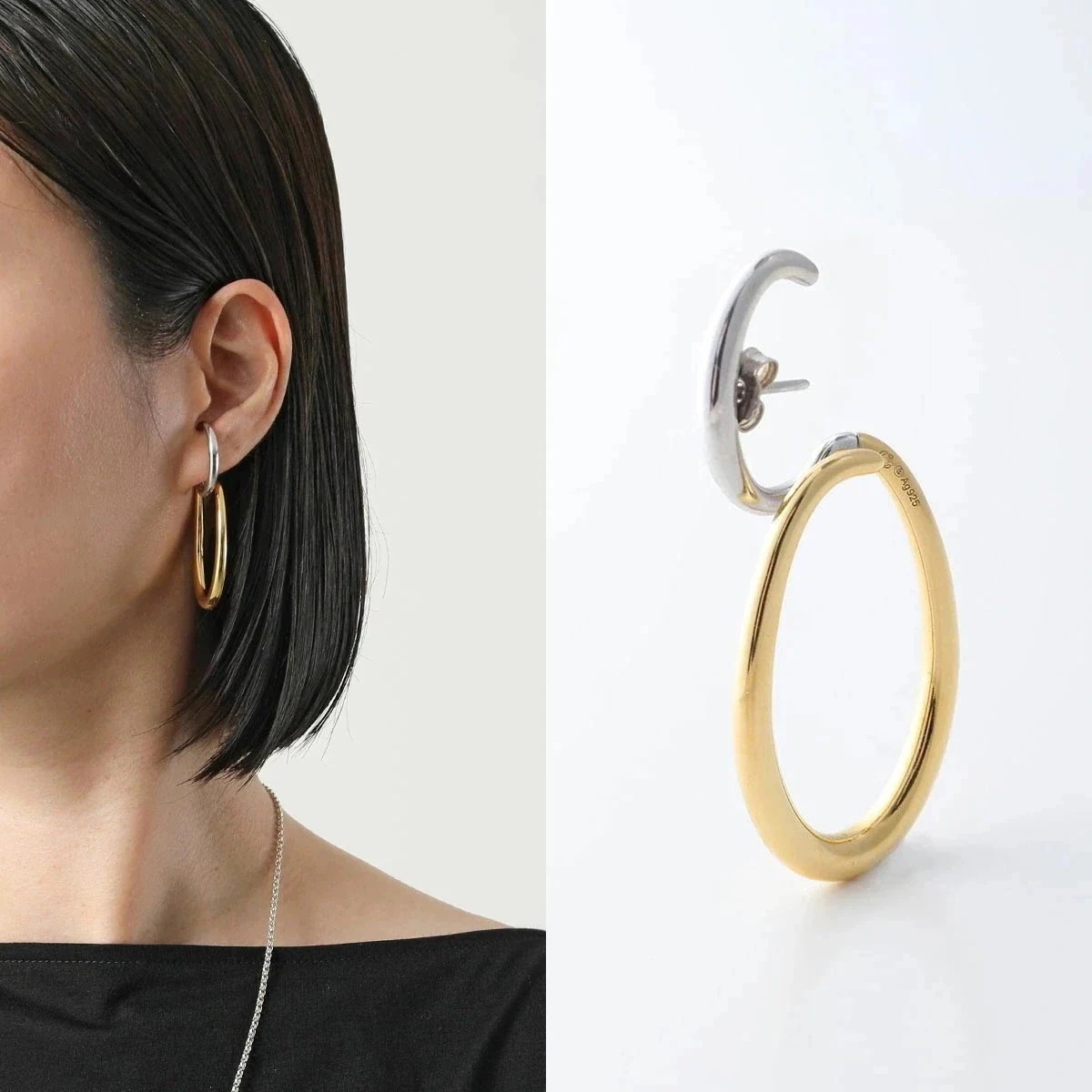 Charlotte Chesnais シャルロットシェネ ピアス BO DELTA 22BO120VEAR レディース 片耳販売 アクセサリー VERMEIL＆】 30,519円