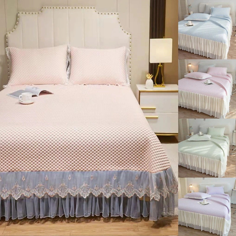 寝具セットシーツスカートカバー/冷感氷糸 敷布団カバー/布団カバーセット/寝具カバーセット