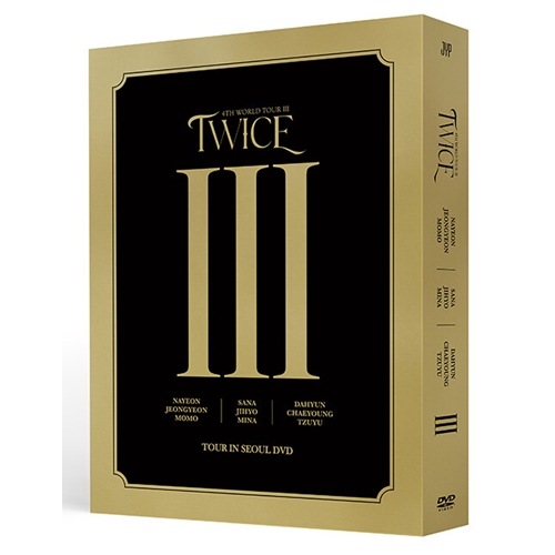 [DVD] TWICE 4TH WORLD TOUR IN SEOUL DVD (3disc)
