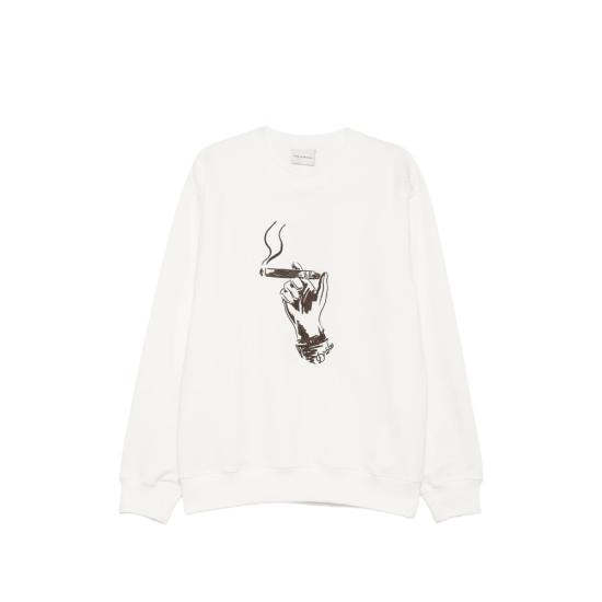 DROLE DE MONSIEUR Men Sweatshirts K SW204 CO127 OFFWH WHITE