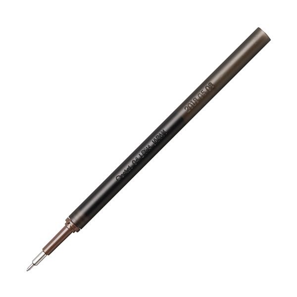 （まとめ）ぺんてる ゲルインキボールペン ノック式エナージェル インフリー 替芯 0.4mm ブラック XLRN4TL-A 1セット（10本）(×10セット)