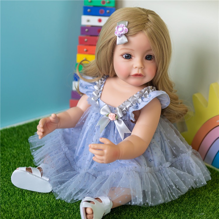 超安い品質 ユニークなデザインシミュレーション 女の子 赤ちゃん ロングヘア プリンセス 人形 おもちゃ ギフト 人形