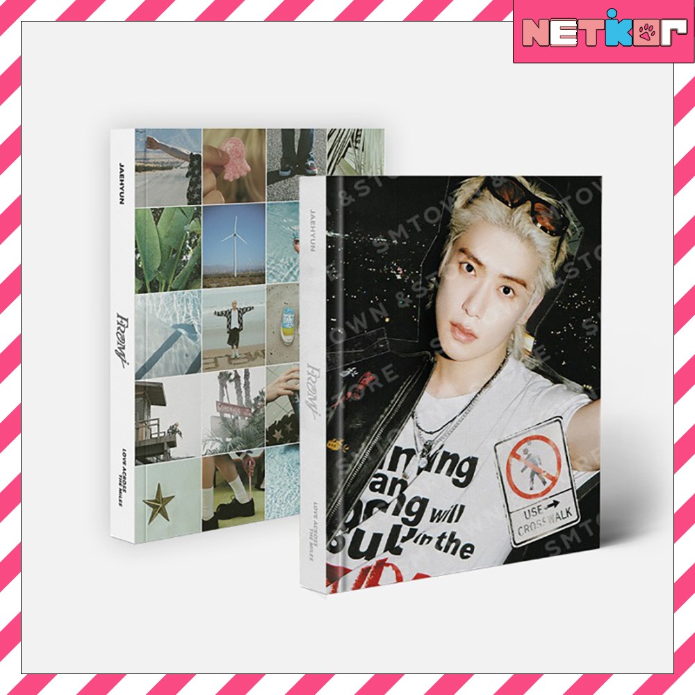 JAEHYUN (NCT) THE 1st PHOTOBOOK [ FROM J : LOVE ACROSS THE MILES ] 写真集 公式グッズ ジェヒョン エヌシーティー