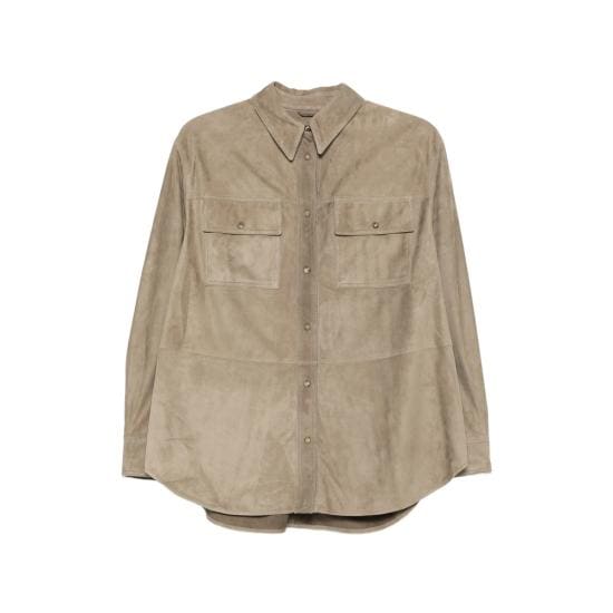 BRUNELLO CUCINELLI Women Shirts MPCAL7436 C8850 NEUTRALS