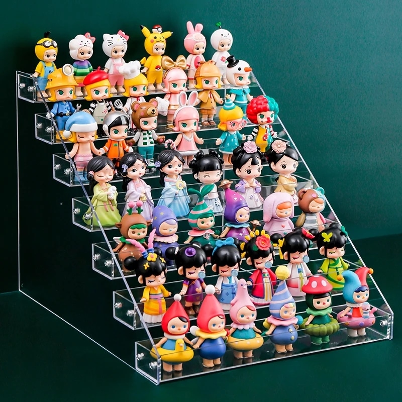 透明なアクリル人形の置物ディスプレイ,ブラインドボックス,デスク,おもちゃのディスプレイ 6,958円