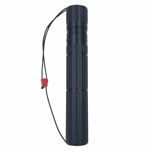 （まとめ買い）スライドケース バンド付き 径75mm 丸型 ブラック A3～B1用 014-0038 [x3]