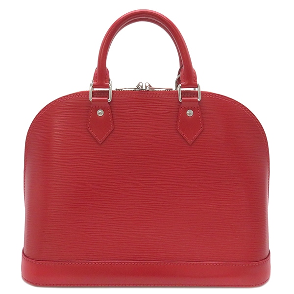 ルイヴィトン LOUIS VUITTON 2WAYバッグ アルマPM エピレザー カーマイン シルバー金具 ハンドバッグ ショルダー 赤 ショルダーストラップ/欠品 M4058E FL2132【中古】