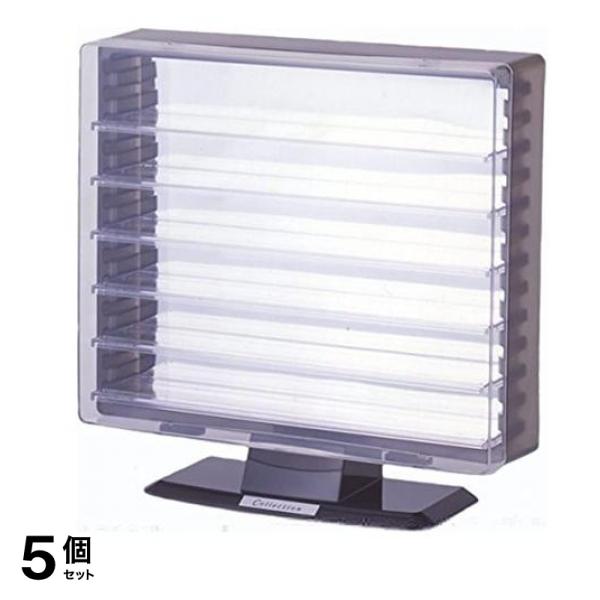 ISETO コレクションケース ST606 (スタンドタイプ) 1個入 (クリアブラック) 5個セット