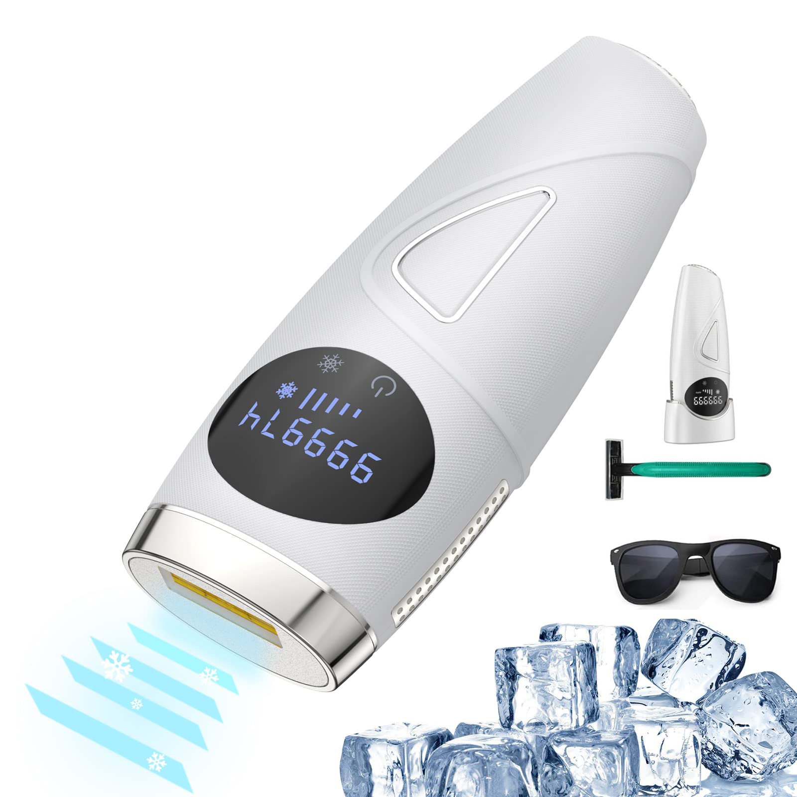 脱毛器 IPL光脱毛器 メンズ レディース 無痛脱毛 家庭用脱毛器 VIO対応 全身ムダ毛ケア スピード照射 99.99万発 5段階調節 手動/自動モード 自宅脱毛器 誕生日 プレゼント