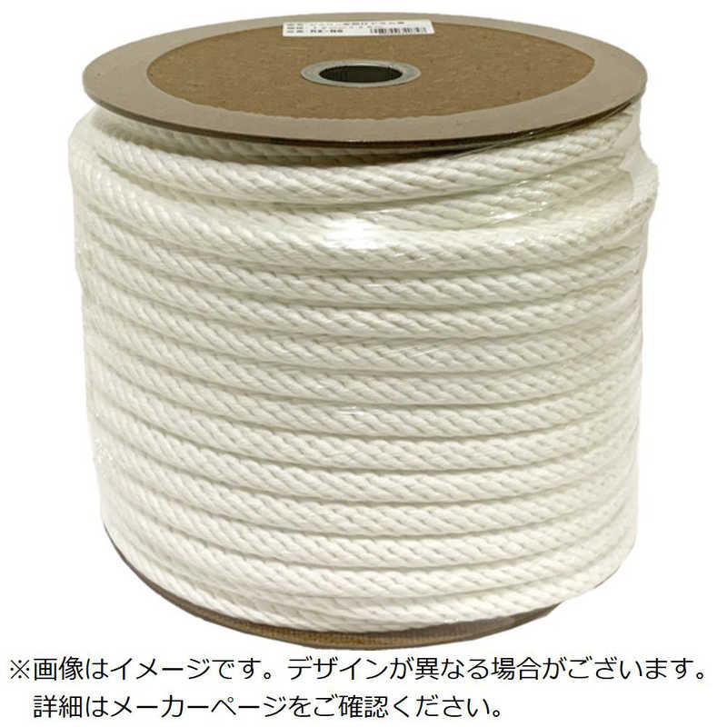 ユタカメイク　ロープ ビニロンコンゴウウチロープドラムマキ 12mmx45m　PRXN6