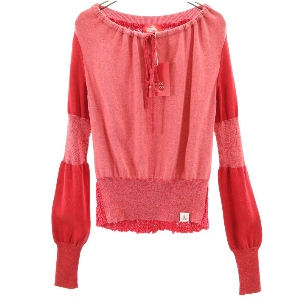 未使用 ヴィヴィアンウエストウッドレッドレーベル 日本製 長袖 ニット