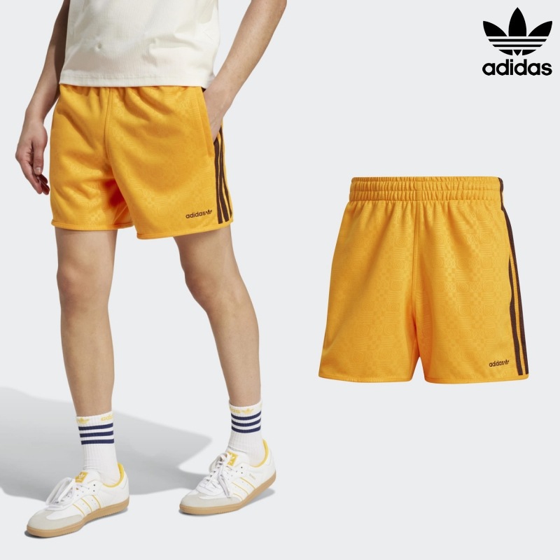 [ADIDAS] アディダス 80s 3S スプリンター ショット パンツ オレンジ / 80s KNIT SPRINT ORANGE