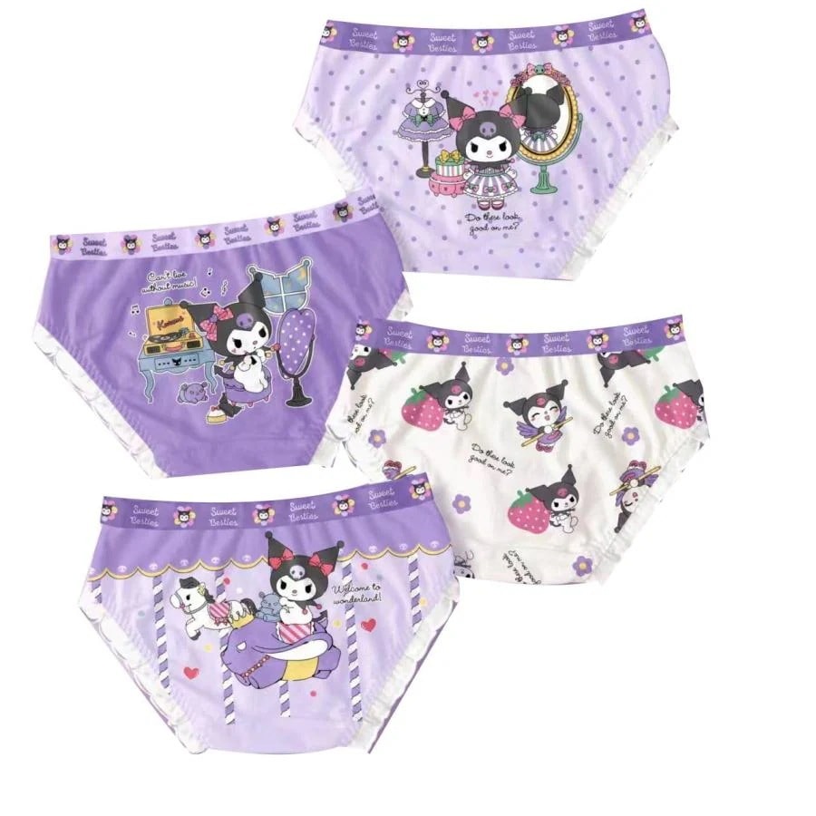 メガ割ちゃん パンツ 子供 女の子 ４点セット 綿 ボクサーパンツ トランクス パンティー 下着萌 グッズ おしゃれ かわいい 誕生日 クリスマス プレゼント