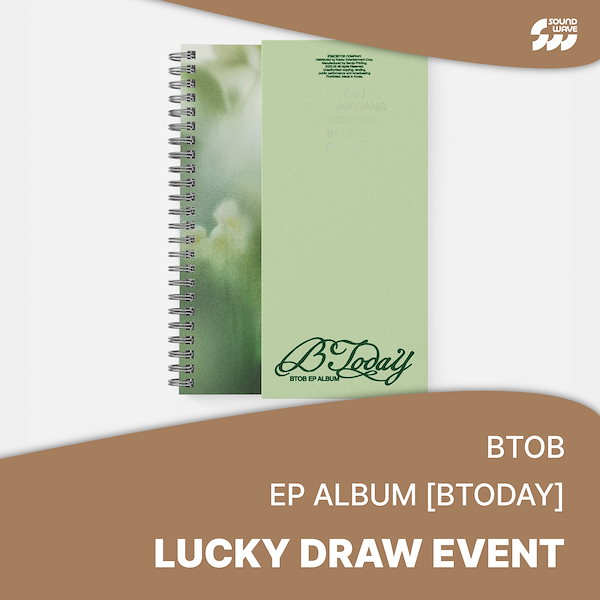 LUCKY DRAW EVENT]BTOB EP ALBUM [BTODAY] (Photobook Ver)4種 【公式