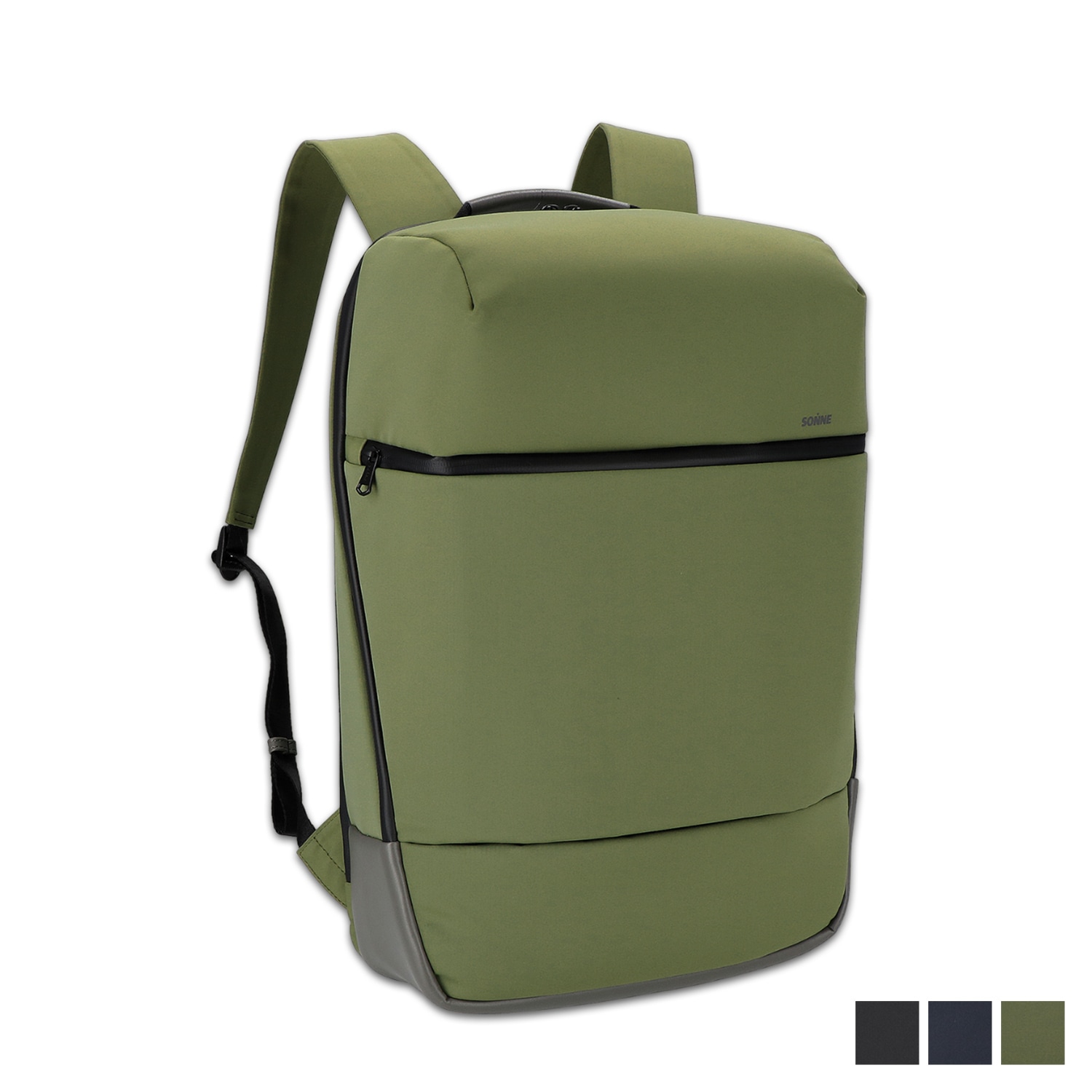 リュック バッグ バックパック メンズ 大容量 撥水 ブラック ネイビー カーキ SOSL002