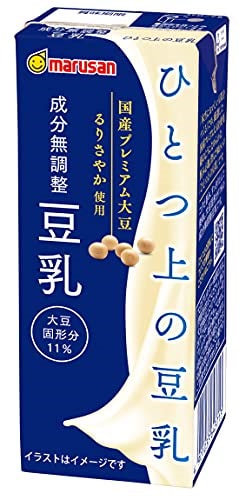 他サイト： マルサン ひとつ上の豆乳 成分無調整 200ml×24本の商品画像