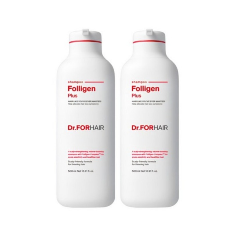 ポリジェンプラス 薄毛予防 ボリュームアップシャンプー 500ml ×2本セット 男女兼用