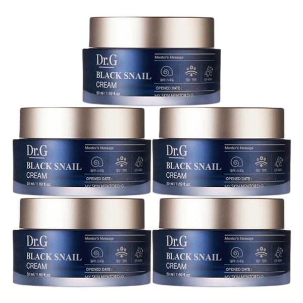 栄養友達 ドクタージー ブラック スネイル クリーム 50ml 5個