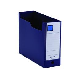 GボックスPP A4ヨコ 背幅103mm ネイビー 10冊 キングジム 4633N-NV