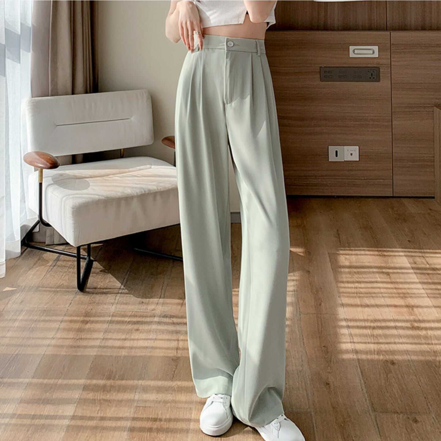 ボトムス ボトム おすすめ おしゃれ お洒落 激安 安い プチプラ パンツ ワイド パンツ テーパー ド パンツ ハイ ウエスト ストレッチ 太め ポリエステル 美脚 動きやすい 韓国 lb