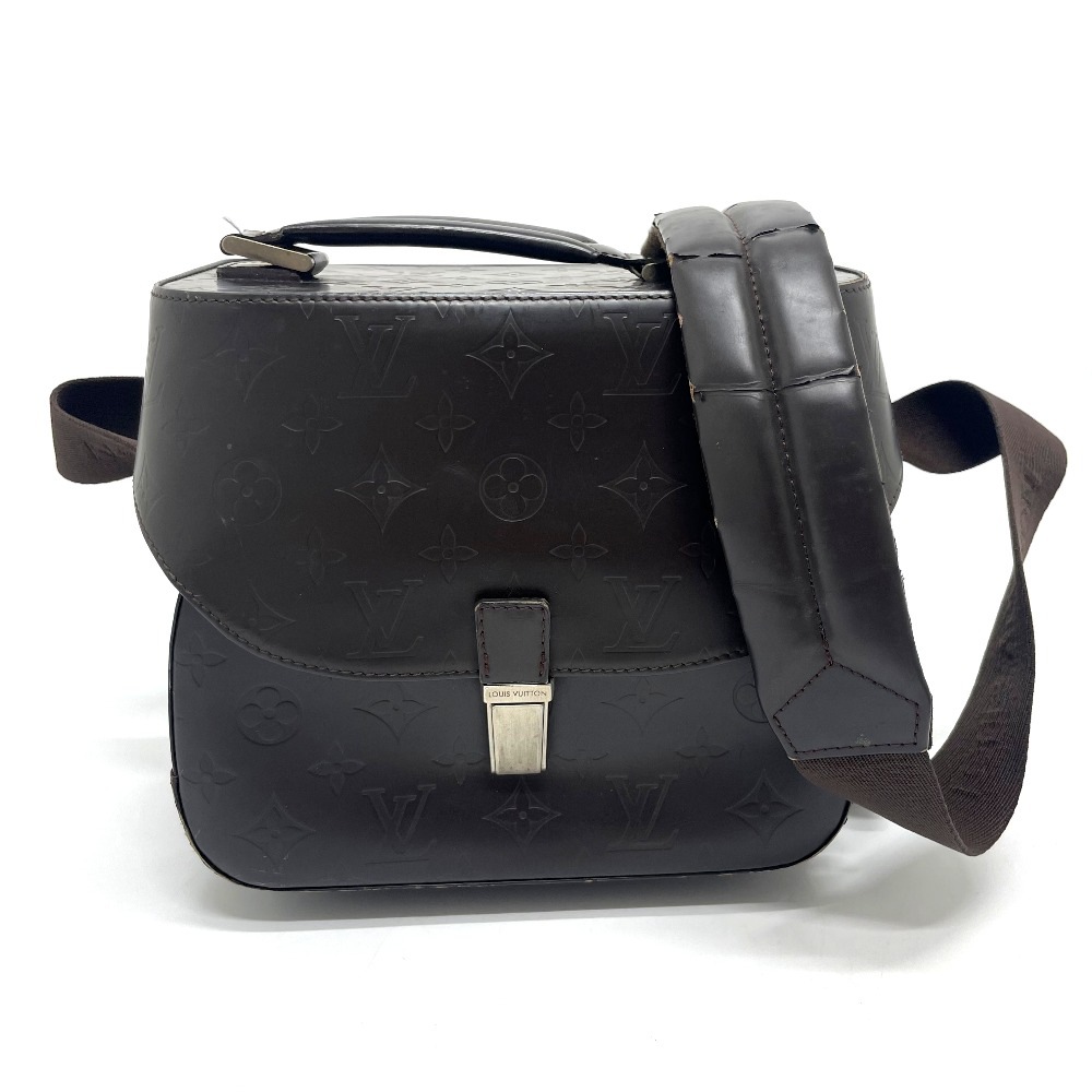 ショルダーバッグ M46510 チャーリー モノグラムグラセ カバン カメラバッグ モノグラムグラセレザー ブラウン