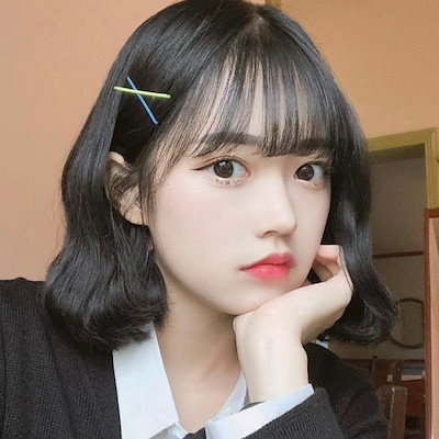 ウィッグ 日韓風 清新 フルウィッグ ボブ ショート ...のサムネイル