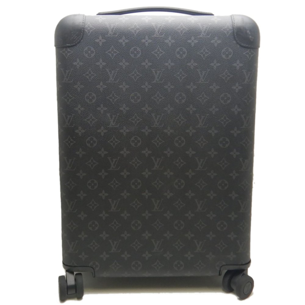 モノグラムエクリプス スーツケースホライゾン50 M13773 キャリーバッグ ブラック メンズ /253118【中古】