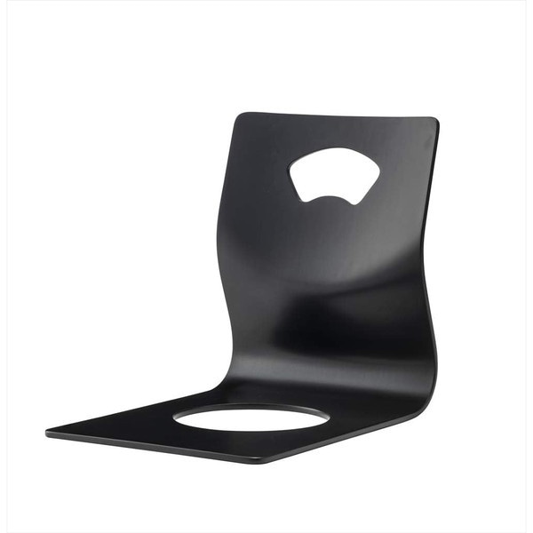 BC-112 ハンドル付きチェア ブラック メーカー直送