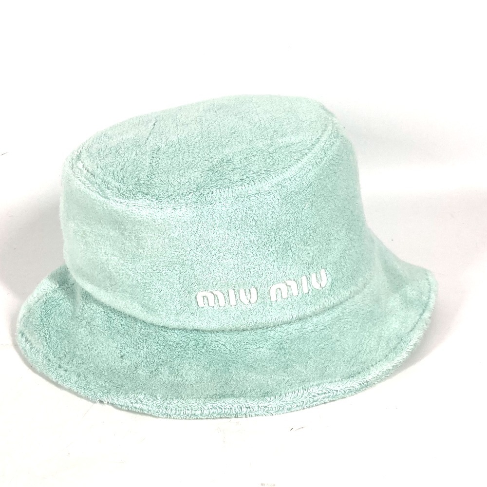 ハット 5HC196 ロゴ ハット帽 帽子 バケットハット ボブハット パイル コットン ブルー 20,306円