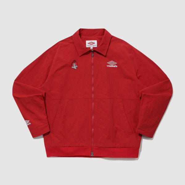 O HBL ブリティッシュカジュアル ヘリンガージャケット レッド UQ121CJK21RED 930902