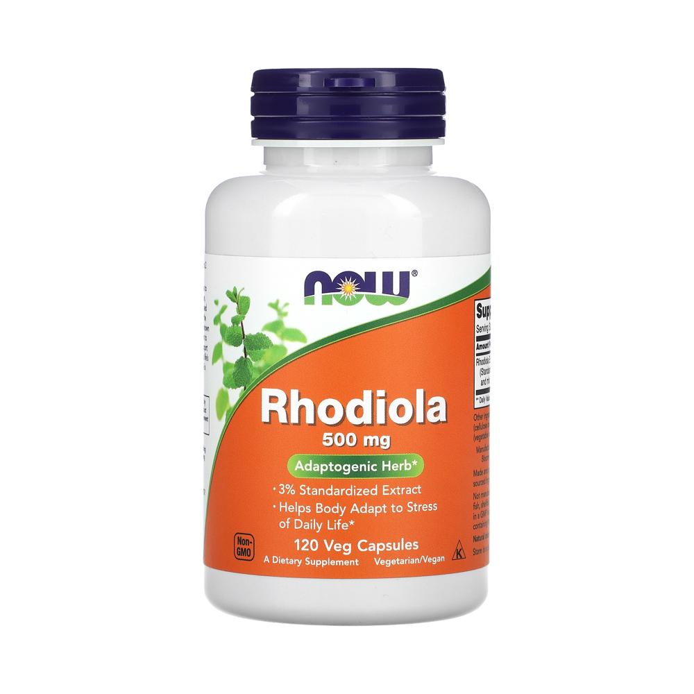 NOW Foods イワベンケイ 500mg 植物性カプセル 120粒