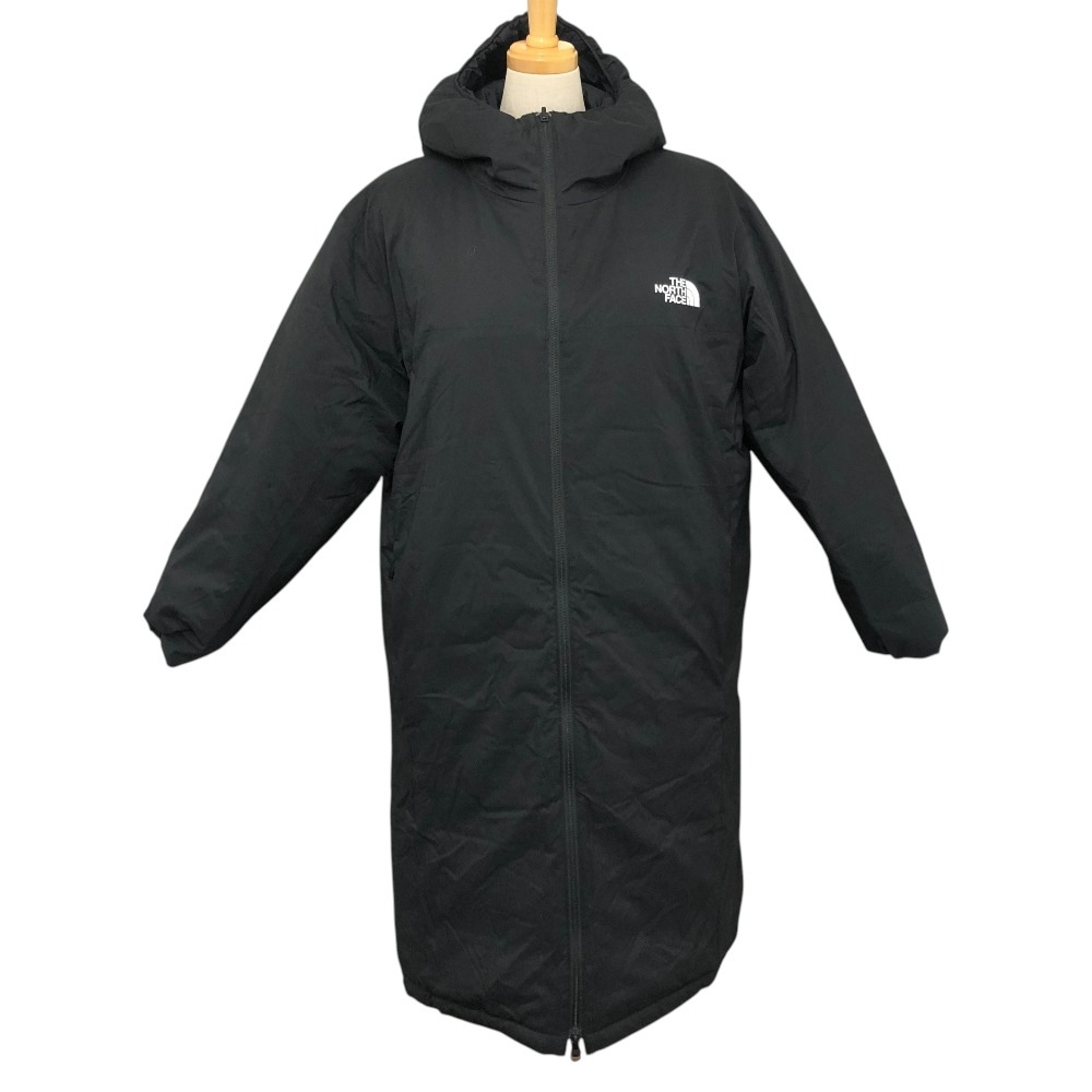 THE NORTH FACE ザ・ノースフェイス ジャケット ロゴ キルティング アパレル アウター リバーシブル ロング ナイロン ブラック