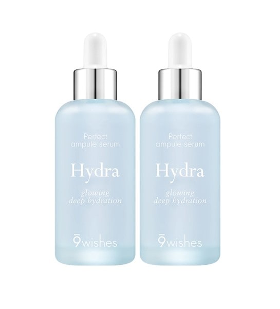 【正品】ナインウィシズ ハイドラアンプル2 80mL×2本セット高保湿・水分爆弾美容液・ツヤ肌ケア（韓国コスメ）