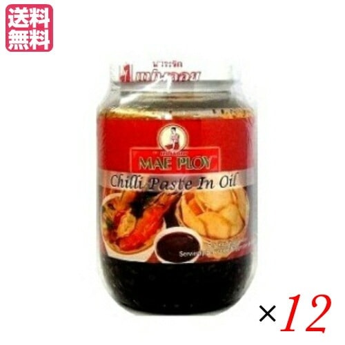 チリオイル タイ トムヤムクン 唐辛子 メープロイ チリインオイル ナムプリックパオ 454g