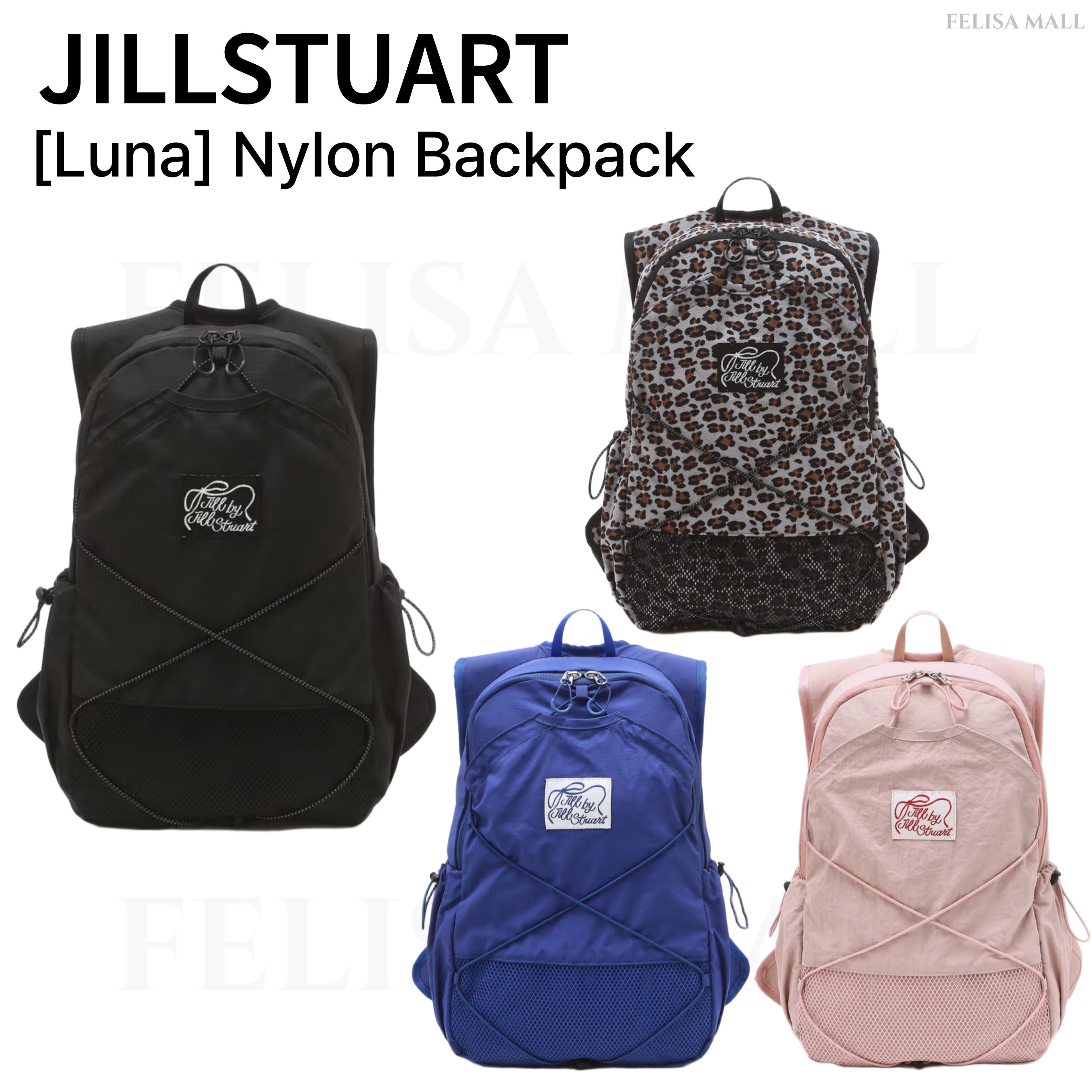 [JILLSTUART] 【Luna】 Nylon Backpack バックパック 韓国人気