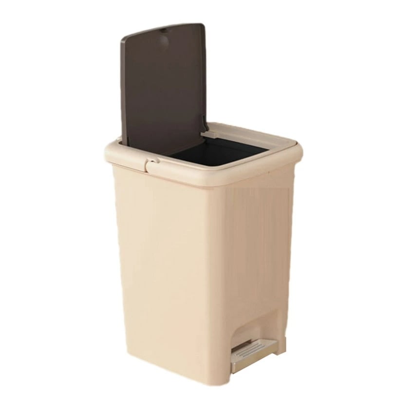 クーポン ごみばこ ペダル おしゃれ 滑り止め付き 足踏み 新生活 大容量 スリム フタ付き 場所とらない ワゴン キッチン ダストボックス 分別 臭い漏れ防止 リビング リビング ダストボックス ご