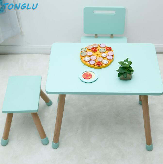 子供用テーブル 幼稚園　家庭用ベビーゲームテーブル子供四角いテーブル　四葉形テーブル　可愛いい