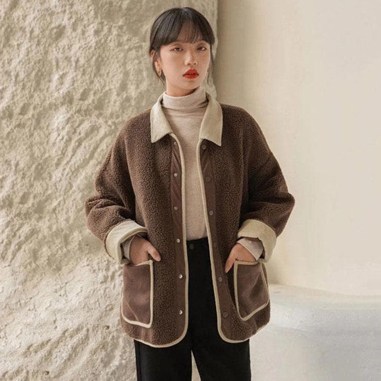 新品 大人気 秋冬 レディース ファーコート 毛皮コート ボアジャケット　ボアコート　レディースコート フェイクファー アウター ジャケット　暖かい 　通勤