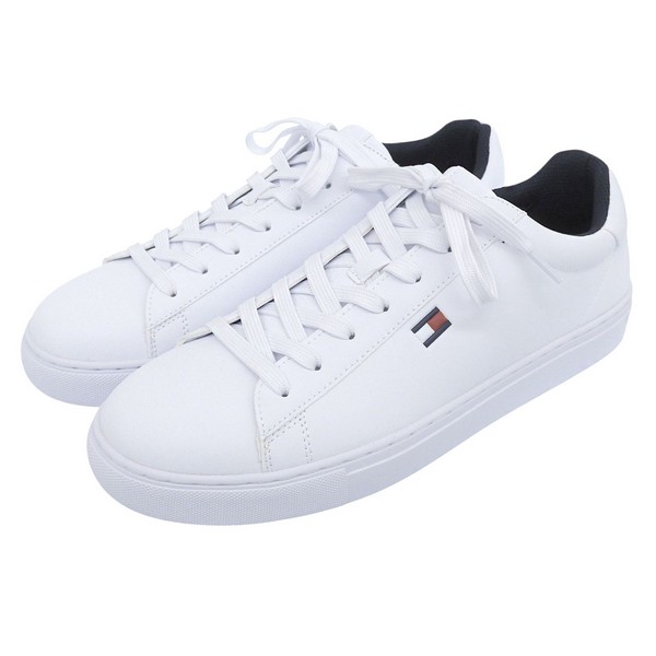 トミーヒルフィガー 靴 メンズ スニーカー 27cm ホワイト TMBRECON TMBRECONWHMLL27 TOMMY HILFIGER