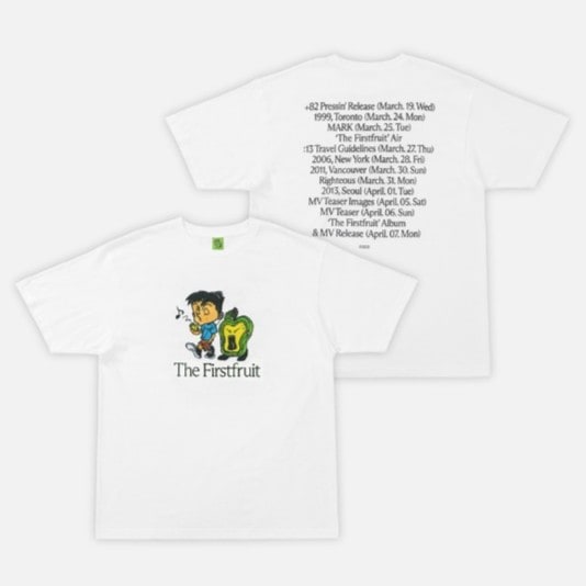 NCT MARK [ The Firstfruit - TIMETABLE T-SHIRT ] NCT DREAM / NCT 127 / NCT WayV / NCT WISH