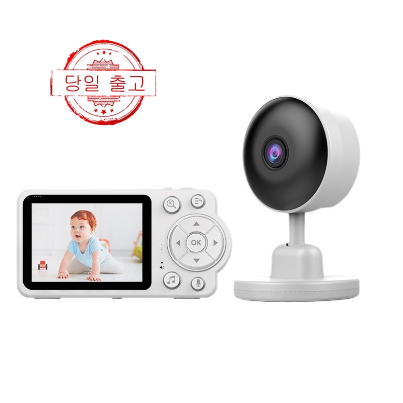 K-PAI 케이파이 1080P FHD 비전 WIFI 실내 감시카메라 아기 모니터 무선 감시 아기 보호 카메라 수면 아기 울음소리 감지기 8,475円