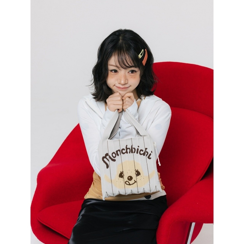 JOSEPH & STACEY ラッキープリーツニット S モンチッチボーイアイボリー