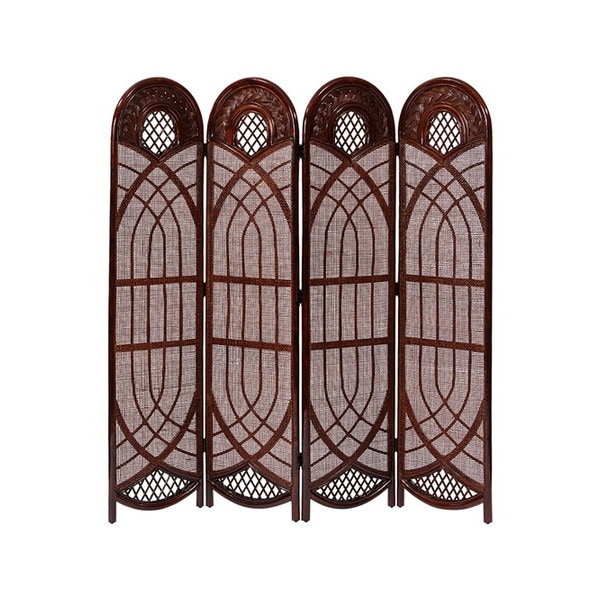 Rattan World NSW704BL ラタン スクリーン4連 メーカー直送 29,899円