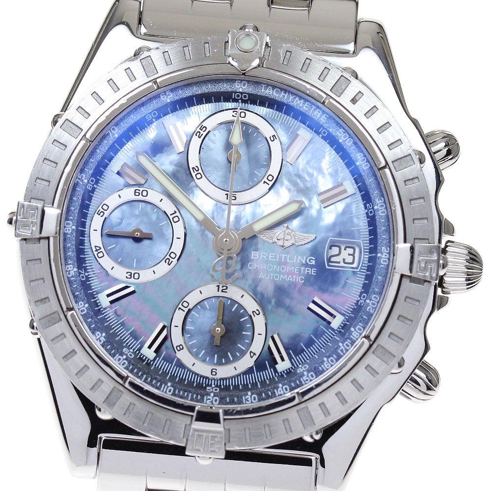 ブライトリング BREITLING A13352 クロノマット 400本限定 自動巻き メンズ _812168【中古】