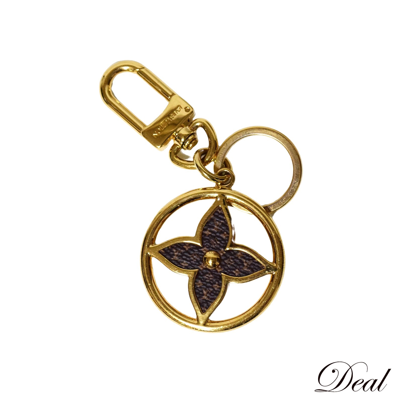 SALE ルイ・ヴィトン ポルト クレ LVトレジャード M00816 モノグラム ゴールド メンズ キーホルダーLV