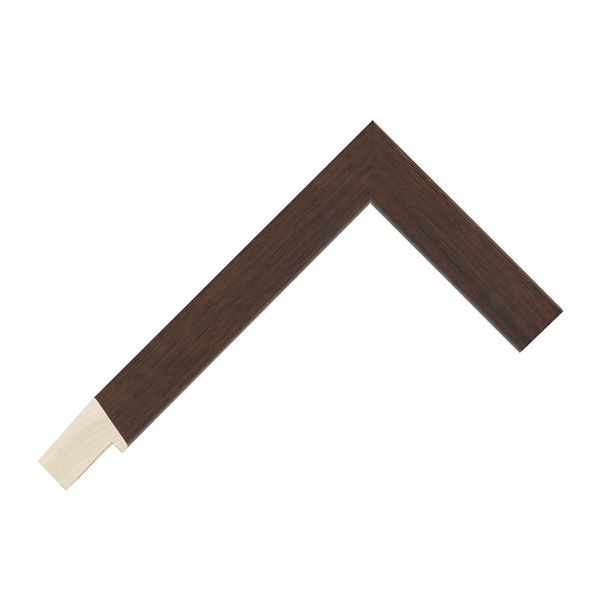 大額 木製 油額仮縁 セットアップフレーム F12 ダークブラウン 10.671.57.9cm