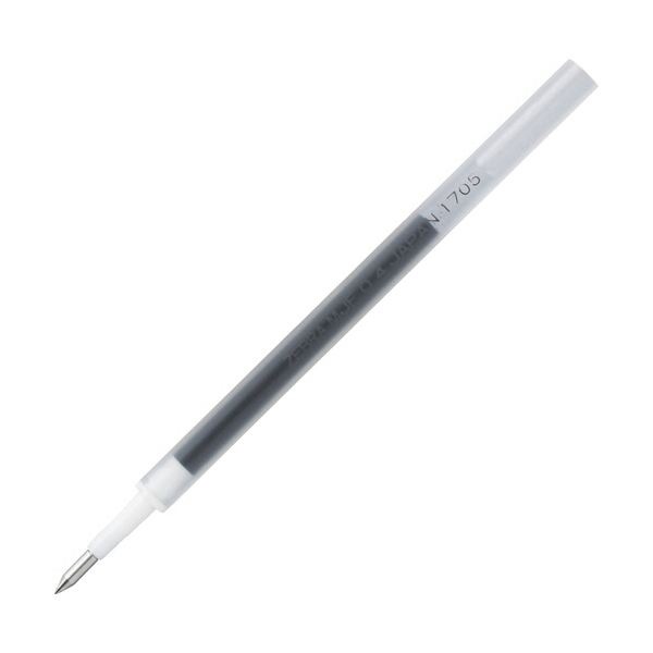 （まとめ）ゼブラ ゲルボールペン 替芯 MJF-0.4芯 黒 RMJF4-BK 1本 (×50セット)