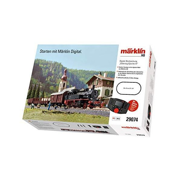 Mrklin Startpackung mit BR 74 29074 Digital Starter Kit Freight Train Era III 230 Volts 並行輸入品