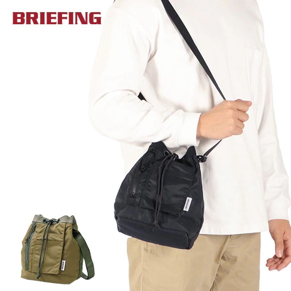 日本正規品 メンズ レディース 小さめ 軽量 ブランド 斜めがけ コンパクト 巾着 ミリタリー シンプル FIME DRAWSTRING SHOULDER S BRA253L53