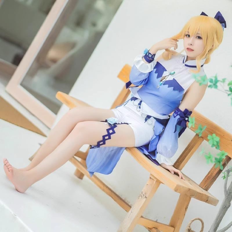 原神 げんしん genshin 琴　ジン 水着　新スキン 新衣装 コスプレ 衣装ウィッグ靴 コスチューム 演出服 アニメ ゲーム ハロウィン 変装